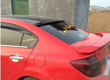 for 2006-2011 Honda Civic 4DR Sedan Glossy Black Rear Roof Glass Spoiler Wing