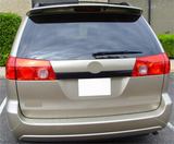 For 2004-2010 Toyota Sienna Unpainted Roof Rear Spoiler Wing Lip Without Light