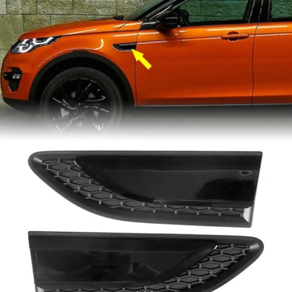 Door Side Air Vent Trim Cover For Land Rover Discovery Sport 2015-2026 Black