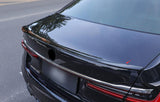 For BMW 7 Series M7 16-22 Gloss Black Rear Spoiler Tail Trunk Lip Wing Bar