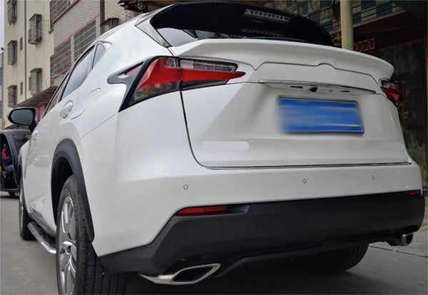 For 2015-2017 Lexus NX200T NX300H Rear Mid Pearl White Spoiler Wing Tail Lip