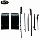 Door Side Body Vent Trim Strip Kit For Range Rover Vogue L405 2013-2022 Glossy Black