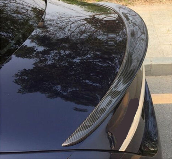 For 2015-2021 Mercedes-Benz C-Class W205 Sedan Fiber Rear Spoiler Wing 4DR ABS