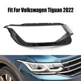 For Volkswagen Tiguan 2022 Headlight Headlamp Lens Right Cover High Config