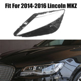 for 2014-2016 Lincoln MKZ Headlight Headlamp Lens Cover Left Side