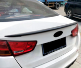 For 2014-2015 Kia K5 Optima ABS Rear Trunk Spoiler Wing Cover Trim Glossy Black