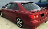For 2003-2007 Toyota Corolla Sedan ABS Rear Window Roof Spoiler Wing Gloss Black