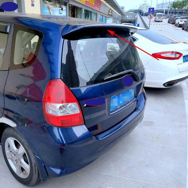 for 2003-2007 Honda Fit Jazz Hatchback Rear Factory Style Wing Spoiler Unpaint