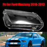 Headlight Headlamp Clear Lens Left Cover for Ford Mustang 2010-2013