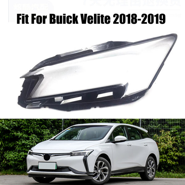 Fits Buick Velite 2018-2019 Headlight Headlamp Clear Lens Left Cover