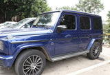 For Benz G Class W463 G350 G55/63 19+ Black Door Side Moulding Strips Trim A
