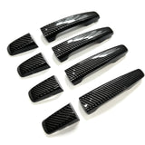 Carbon Fiber Style Door Side Handle Cover Replace For Range Rover L405 2013-2022
