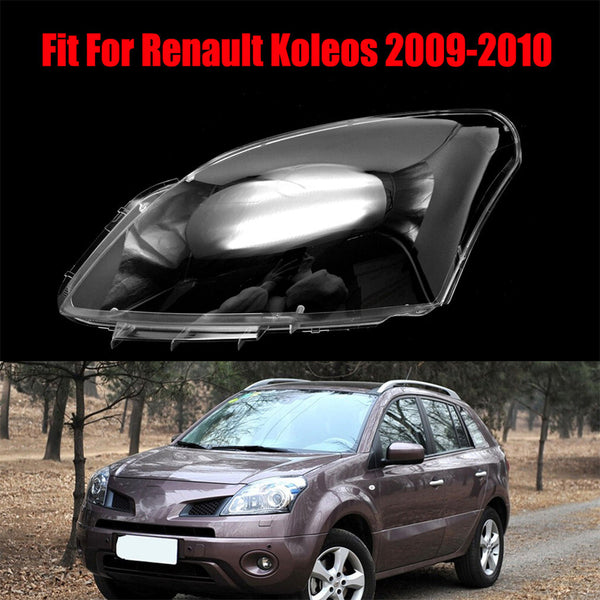 for Renault Koleos 2009-2010 Headlight Headlamp Clear Lens Left Cover