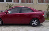 For 2009-2013 Kia Forte 4-Door Sedan Spoiler Wing Factory Style With Light ABS