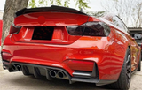 For 2013-2019 BMW 4 Series F36 Gran Coupe 4-Door PSM ABS Rear Spoiler Wing Black