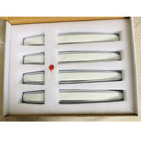 Door Side Handle Cover Cap Replace For Range Rover HSE L405 2013-2022 White+Silver