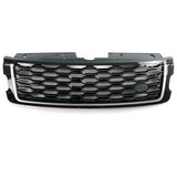 Front Grill Bumper Upper Mesh Grille Fit For LR Range Rover L405 2018-2022 Black