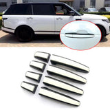 Door Side Handle Cover Replace For Range Rover Vogue L405 2013-2022 Black+White