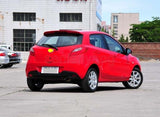for 2008-2014 Mazda 2 Hatchback 5dr Plastic Rear Trunk Boot Lip Wing Spoiler ABS