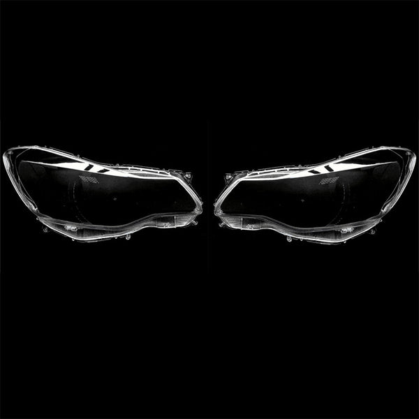 Headlight Headlamp Clear Lens Left Right Cover 2Pcs for Subaru XV 2012-2016