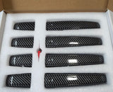 Carbon Fiber Style Door Side Handle Cover Replace For Range Rover L405 2013-2022