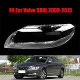 For Volvo S80L 2009-2015 Headlight Headlamp Clear Lens Left Cover