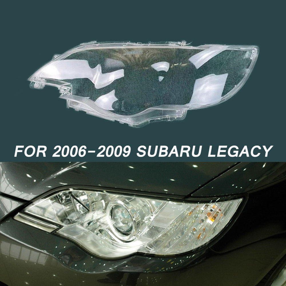 Headlight Cover Headlamp Lens Left for 2006-2009 Subaru Legacy Clear Auto