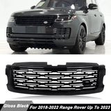 2023 Style Grille Front Bumper Grill For Range Rover Vogue L405 2018-2022 Black