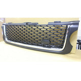 Front Bumper Grill Mesh Grille For Land Rover Range Rover L322 2010-2012 Chrome