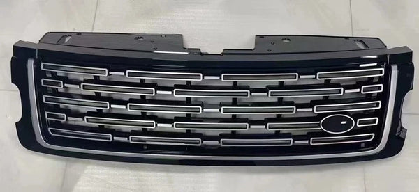 Front Bumper Grille Mesh Grill For Range Rover L405 2018-2022 Silver