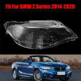 For 2014-2020 BMW 2 Series F22 Headlight Headlamp Clear Lens Right Cover