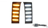 DRL fog lights signal lights Daytime Running Light For 22-24 Toyota Tundra LED