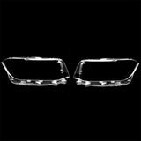 Fits Volkswagen T-Cross 2019-2022 Front Headlight Headlamp Clear Lens Cover Pair