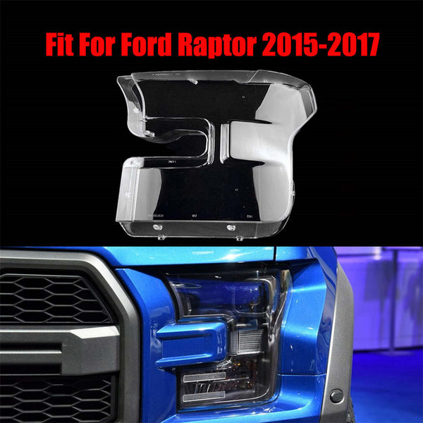 Fits Ford Raptor F-150 2015-2017 Headlight Headlamp Lens Cover Left Side