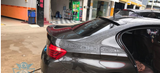 Rear Roof Glass Spoiler Wing ABS Unpainted Fit For 2011-2016 BMW 5 Series Sedan