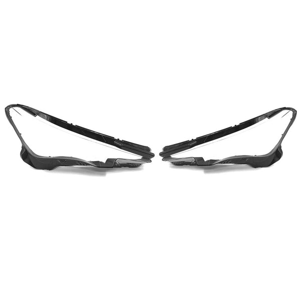 Fits MG 7 2022 2Pcs Left+Right Side Headlight Headlamp Clear Lens Cover