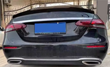 For 2016-2022 Mercedes Benz E-Class W213 Glossy Black Rear M4 Spoiler Wing Lip