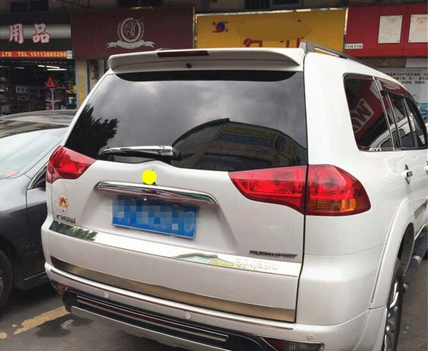 For 2008-2014 Mitsubishi Pajero MONTERO Wing Spoiler ABS Sport Style With Light