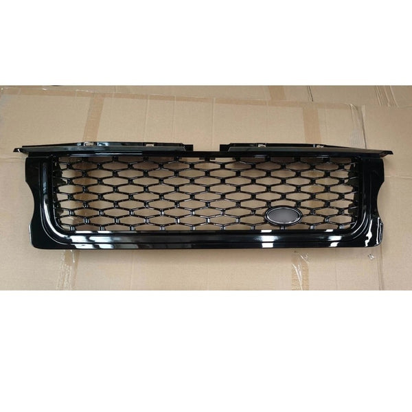 Front Bumper Grille Vent Mesh Grill Black For Land Rover Range Rover Sport 2010-2013