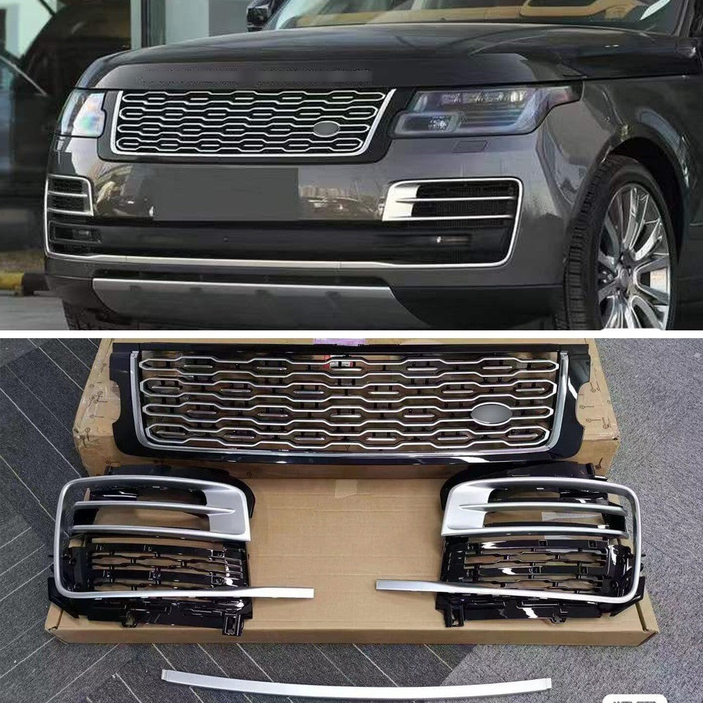 SVA Front Bumper Grille Fog Light Cover For Range Rover HSE L405 2018-2022