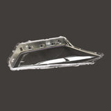 Transparent Headlight Cover Lens Pair Headlamp Shell for Kicks 2017-2018