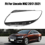 Fits Lincoln MKZ 2017-2021 Headlight Headlamp Clear Lens Left Cover