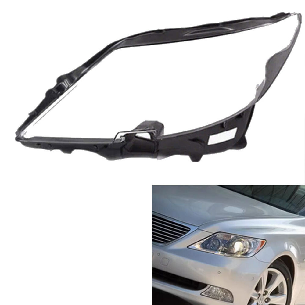 for Lexus LS460 2006-2011 LS600H Left Headlight Clear Lens Cover Shell Replace