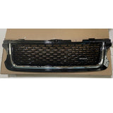 Front Grill Bumper Grille W/Side Vent Trim For Range Rover L322 2010-2012 Chrome