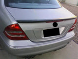 For 2001-2007 Mercedes-Benz C-Class W203 Sedan ABS Black Rear Trunk Spoiler Wing