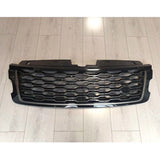 Gray Front Bumper Grill Mesh Vent Grille For LR Range Rover Vogue L405 2018-2022