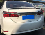 For 2014-2018 Toyota Corolla Sedan 4-DR M4 Style Spoiler Wing Glossy Black