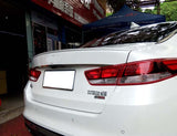 For 2016-2018 Kia Optima K5 Sedan Fit Rear Trunk Factory Style Spoiler Wing ABS