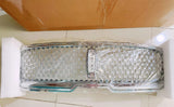 Front Mesh Grill Bumper Vent Grille Silver For Lincoln Continental 2017-2020