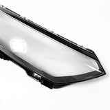 Headlight Headlamp Clear Lens Cover Pair for Renault Koleos 2016-2018